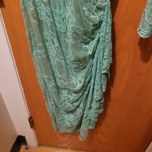 FLORAL DESIGN DRESS FOR WOMAN - Picture 3 of 4